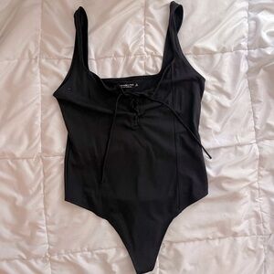 Abercrombie Lace Up Bodysuit
